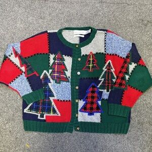 Vintage Robert Scott Ltd Christmas Cardigan